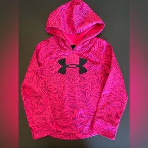 Girls Unser Armour Light Weight Fleece Hoodie